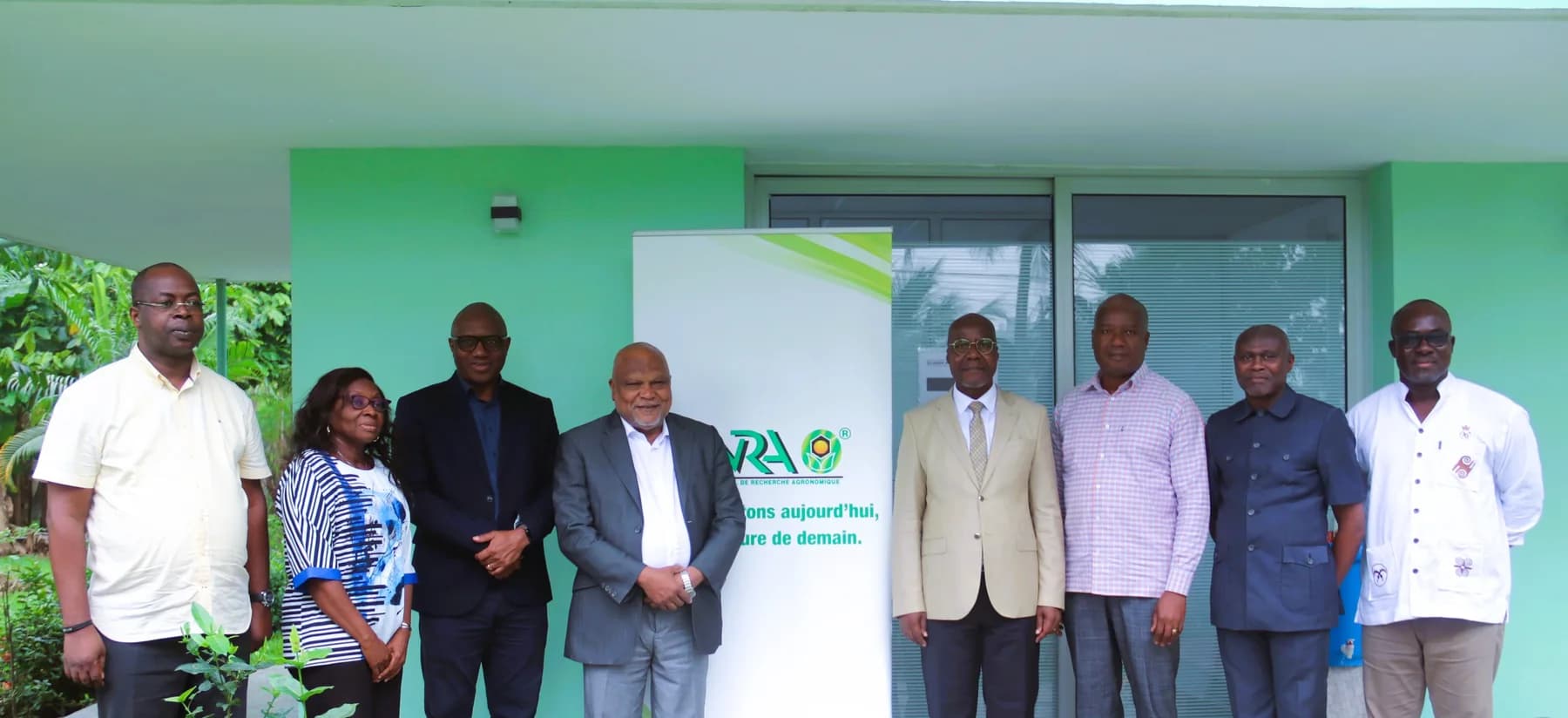 Visite institutionnelle du DG du CSRS, Prof Jérémie ZOUEU au CNRA