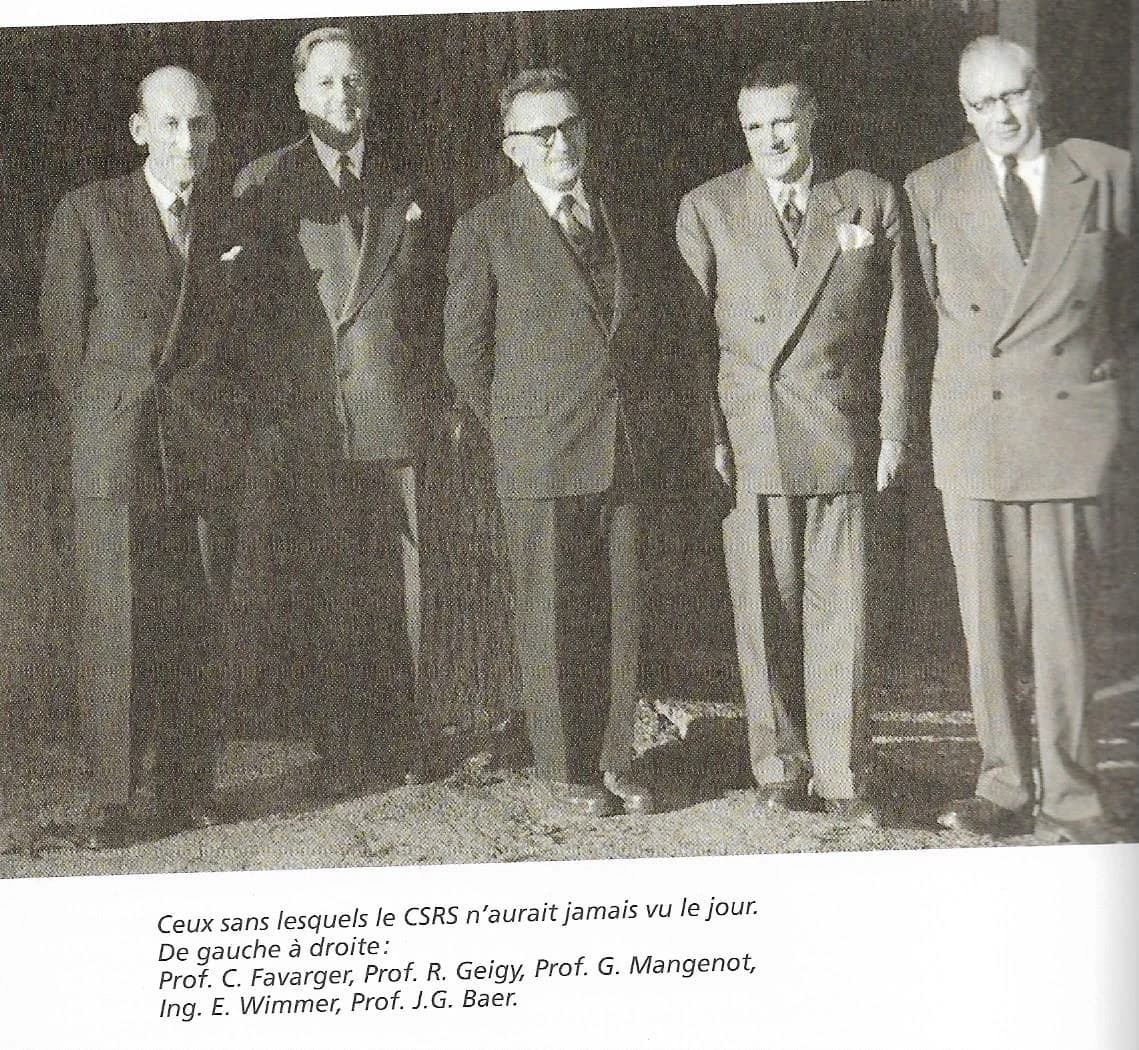 Forerunners of the Centre Suisse de Recherches Scientifiques en Côte d’Ivoire