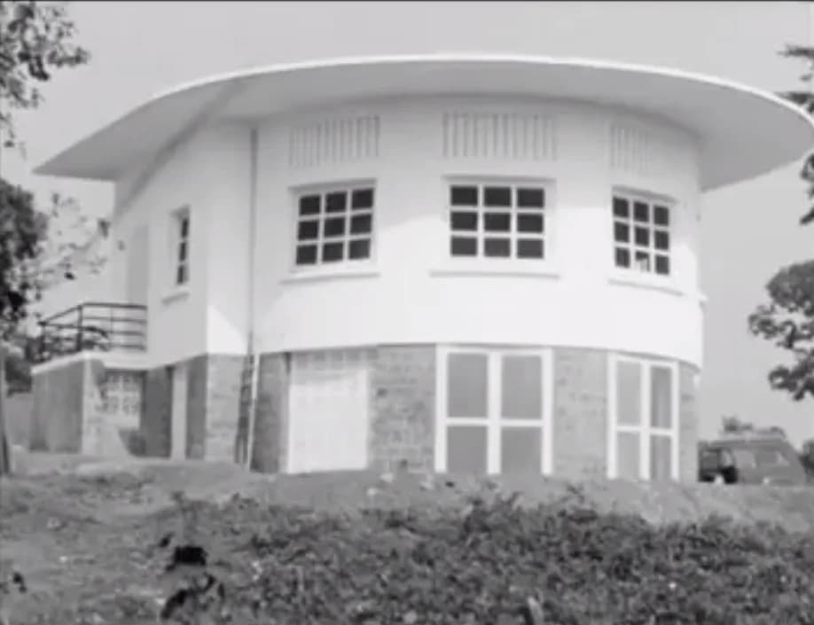 View of the first Centre Suisse de Recherches Scientifiques en Côte d’Ivoire building