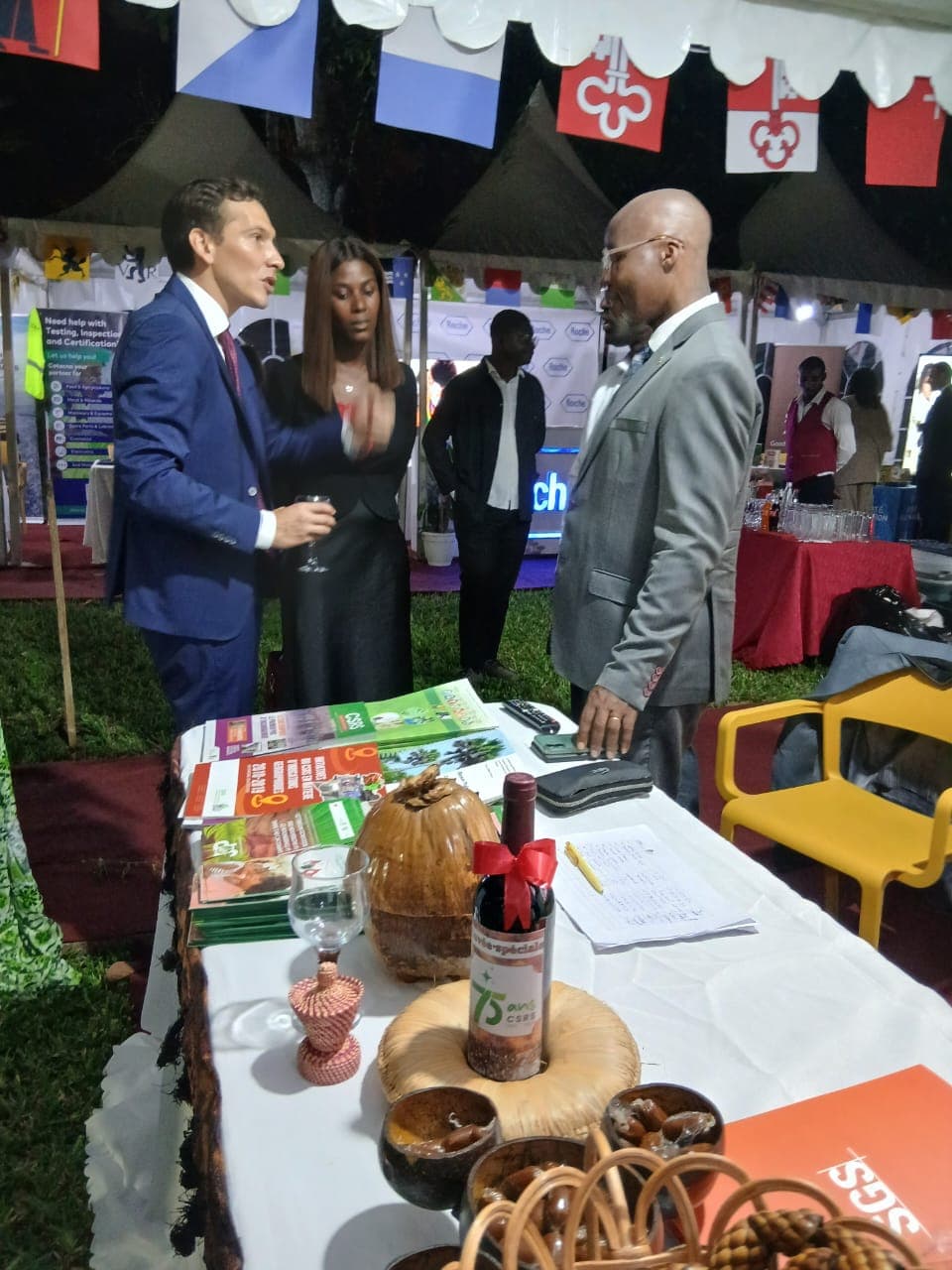 Participation du CSRS au diner du 08 septembre aux jardins de l’ambassade Suisse en Côte d’Ivoire
